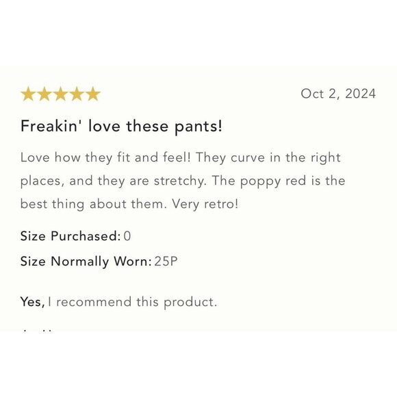 NWT Size 14 (waist 16 -17") - Anthropologie Capri Pants (NWT US$ 118) - Picture 9 of 16